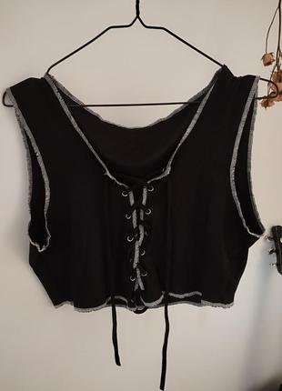 Топік на завязках shein (2xl-3xl)
