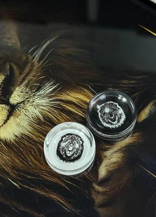 Нарды из стекла, лев, 61×27×5 см, арт. 250091