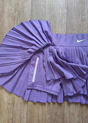 Nike court advantage pleated skirt dri-fit плісирована тенісна спідниця нова оригінал5 фото