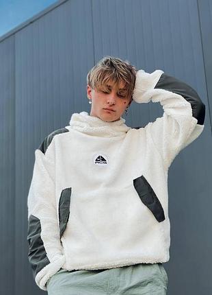 Nike acg ninja fleece white original nike acg кофта nike худи nike acg ninja hoodie fleece худи мужские nike
