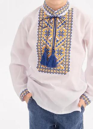 Новая вышиванка сетка