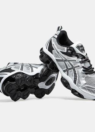 Кросівки чоловічі asics gel-quantum kinetic сірі кросівки асикс для бігу легкі повсякденні кросівки