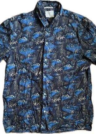 Пляжная гавайская рубашка гавайка Tommy bahama hawaii