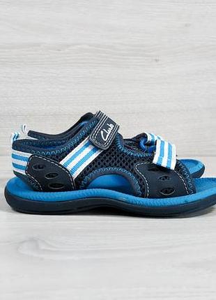 Дитячі сандалі / босоніжки на липучках clarks оригінал, розмір 24