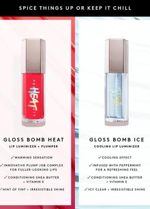 Fenty beauty by rihanna gloss bomb heat блеск-плампер для губ