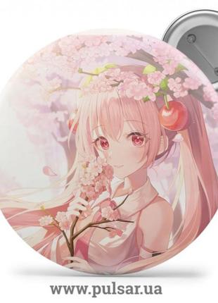 Pulsar group ltd значок hatsune miku and vocaloid (міку хацуне та вокалоїд) tape 200