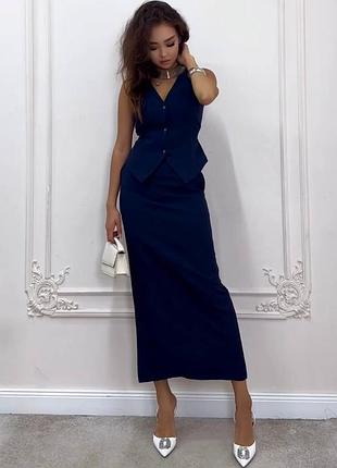 Жіночий елегантний костюм 2-ка