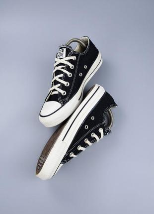 Converse chuck taylor all star конверси чорні низькі 37 383 фото