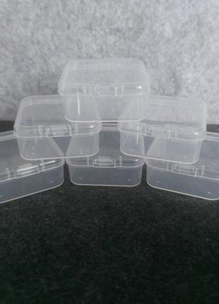 Мини контейнер. коробочка пластиковая