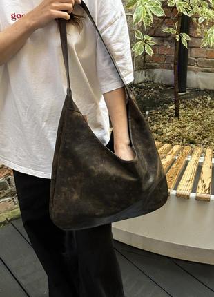Сумочка в стиле miu miu hobo 2