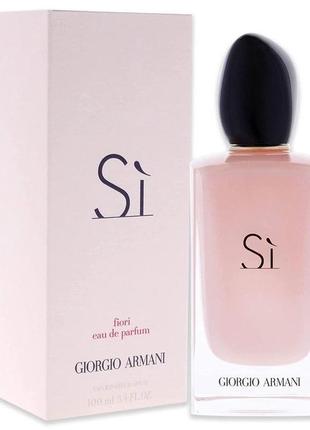 Парфумована вода giorgio armani si fiori eau de parfum 100 ml