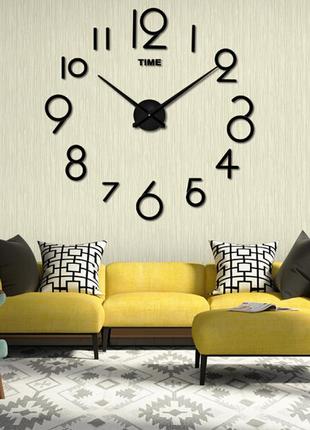 3d годинник настінний ø  60 ... 120 см