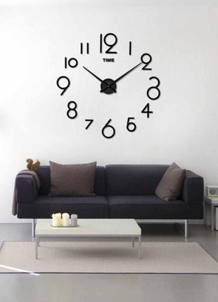 3d годинник настінний ø  60 ... 120 см