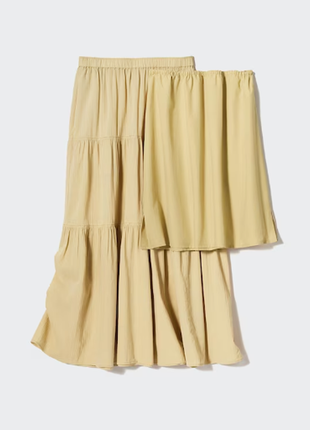 Хлопоковая юбка uniqlo2 фото
