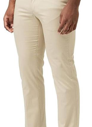 Брюки\чино hackett stretch cotton kensington slim trousers