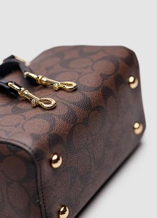 Сумочка в стилі coach rowan 10