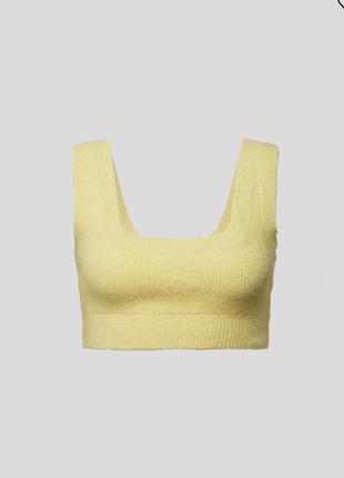 Вʼязаний укорочений топ  від calvin klein