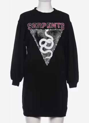 Платье свитшот туника serpents