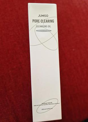 Новинка jumiso pore clearing cleansing oil