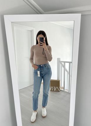 Джинси zara comfort mom fit5 фото