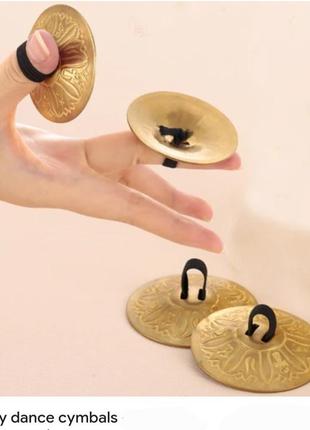 Музыкальные инструменты saroyan cymbals. ручная работа, латунь. в комплекте 4шт.
