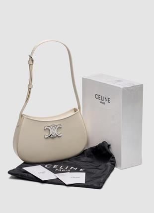 Сумка кожаная из гладкой кожи celine3 фото