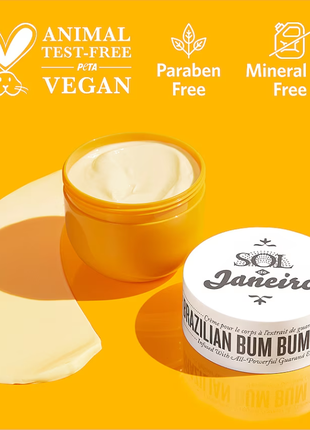 Бестселлер заметно укрепляющий крем для тела sol de janeiro brazilian bum bum cream, 75 мл