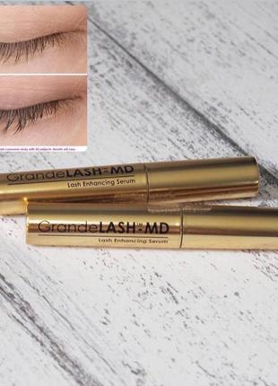 Grande lash md serum революційна сироватка для росту вій оригінал4 фото