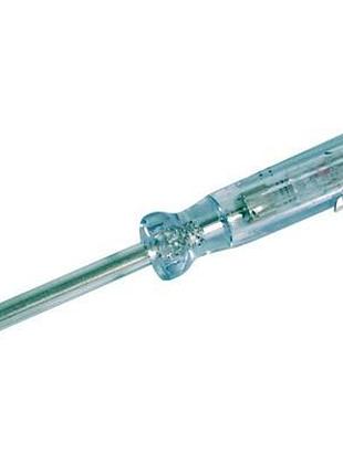 Отвертка-тестер (фазометр) 220-250в, 190мм polish 10582