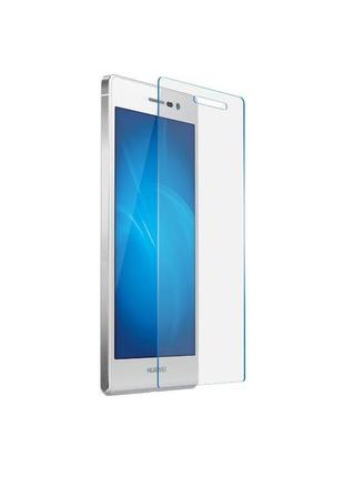 Защитное противоударное стекло для телефона  huawei p7 (хуавей, стекло, стекло для смартфона)