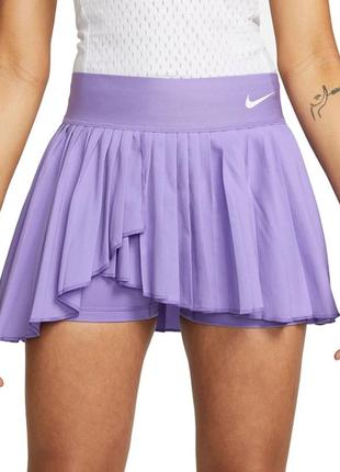 Nike court advantage pleated skirt dri-fit плиссированная теннисная юбка новая оригинал