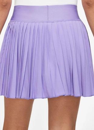 Nike court advantage pleated skirt dri-fit плиссированная теннисная юбка новая оригинал3 фото
