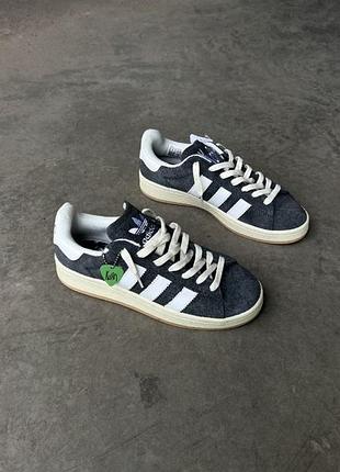 Кроссовки adidas campus korn grey white5 фото