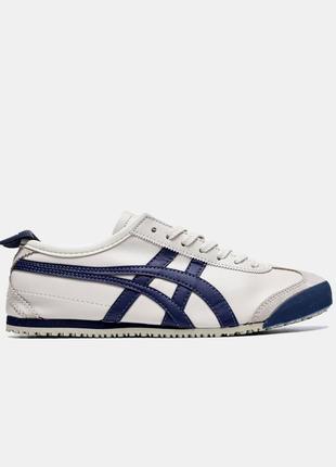 Женские кроссовки ассикс asics mexico 66 'birch peacoat' onitsuka tiger