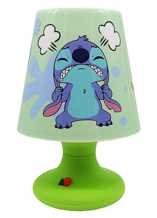 Нічний світильник "стич" 1505st (зелений)