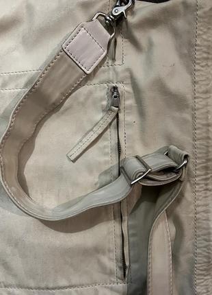 Yohji yamamoto - винтажная кожаная сумка9 фото