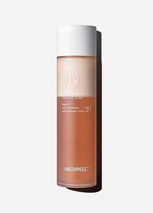 Тонер с комбучей medi-peel hyal kombucha tea-tox toner 150 мл