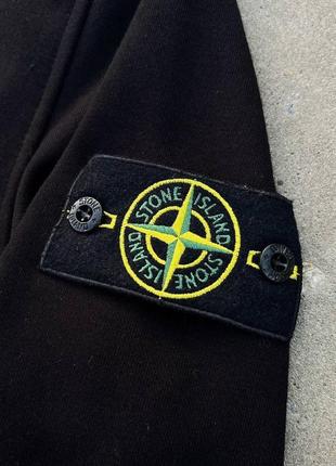 Stone island crewneck олимпийка черная и белья4 фото