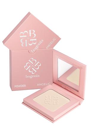 Пудра для лица bogenia angelic powder bg641, 001 vanilla