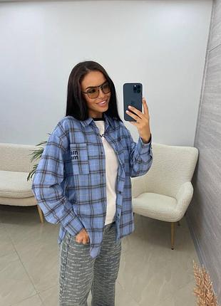 Рубашка в стилі miu miu
