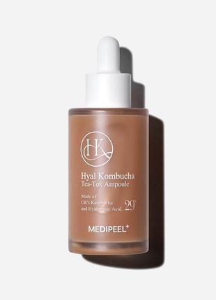 Сироватка з комбучем medi-peel hyal kombucha tea-tox ampoule 50 мл