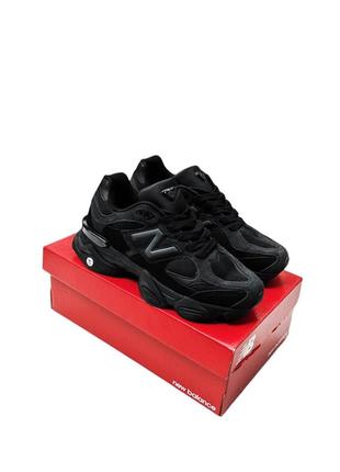 Чоловічі кросівки new balance 9060 black чорні