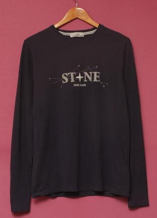 Stone island рр m (l бирка) кофта лонгслив из хлопка reflective2 фото