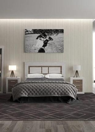 Комплект модульний в спальню гербор сара n100012 сосна каньйон + дуб сонома трюфель (grb-1228)