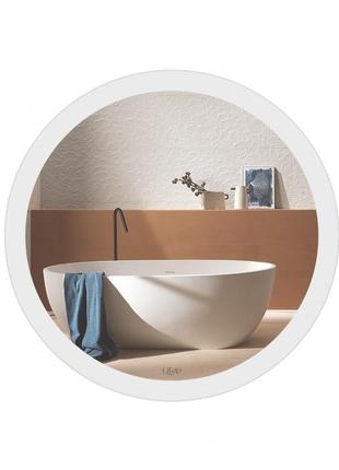 Дзеркало qtap virgo r400 з led-підсвічуванням кнопковий перемикач, qt1878250640w