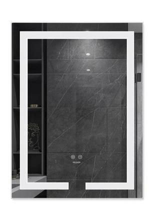 Дзеркало kroner krp spiegel vr1 — 5080 з led-підсвіткою й антизапотіванням