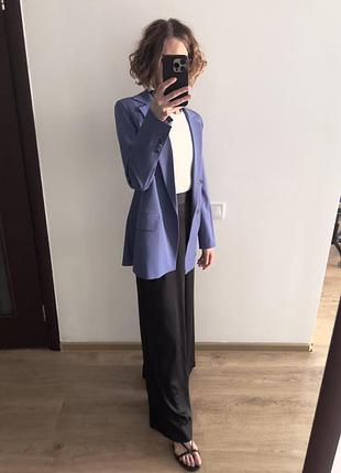 Пиджак leskizzo голубо-серого цвета5 фото