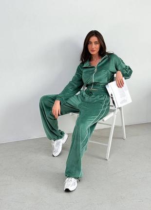 Спортивный велюровый костюм7 фото