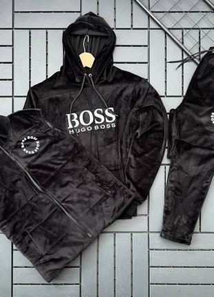Мужской костюм тройка hugo boss ⚜️