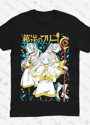Футболка аніме фрірен frieren (th029) s